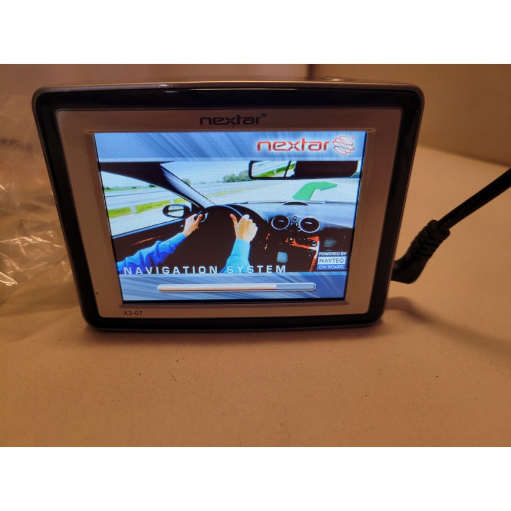 Nextar X3-07 Portable GPS Satellite Navigation System 3.5 Inch Touch Screen MP3